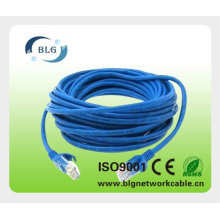 Fábrica de Shenzhen HDPE oro chapado UTP cable de cable de remiendo de red